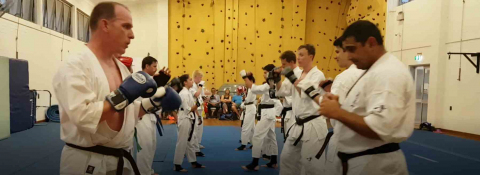 Black belt grading 15