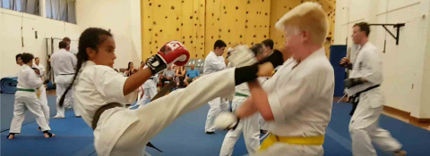 Black belt grading 16