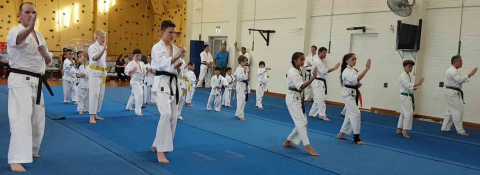 Black belt grading 6