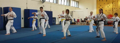 Black belt grading 18